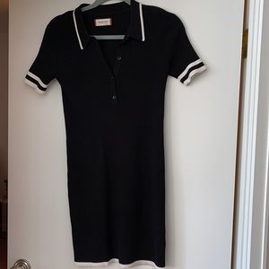 Preppie Chic KNIT mini dress from Aritzia. Worn 1X